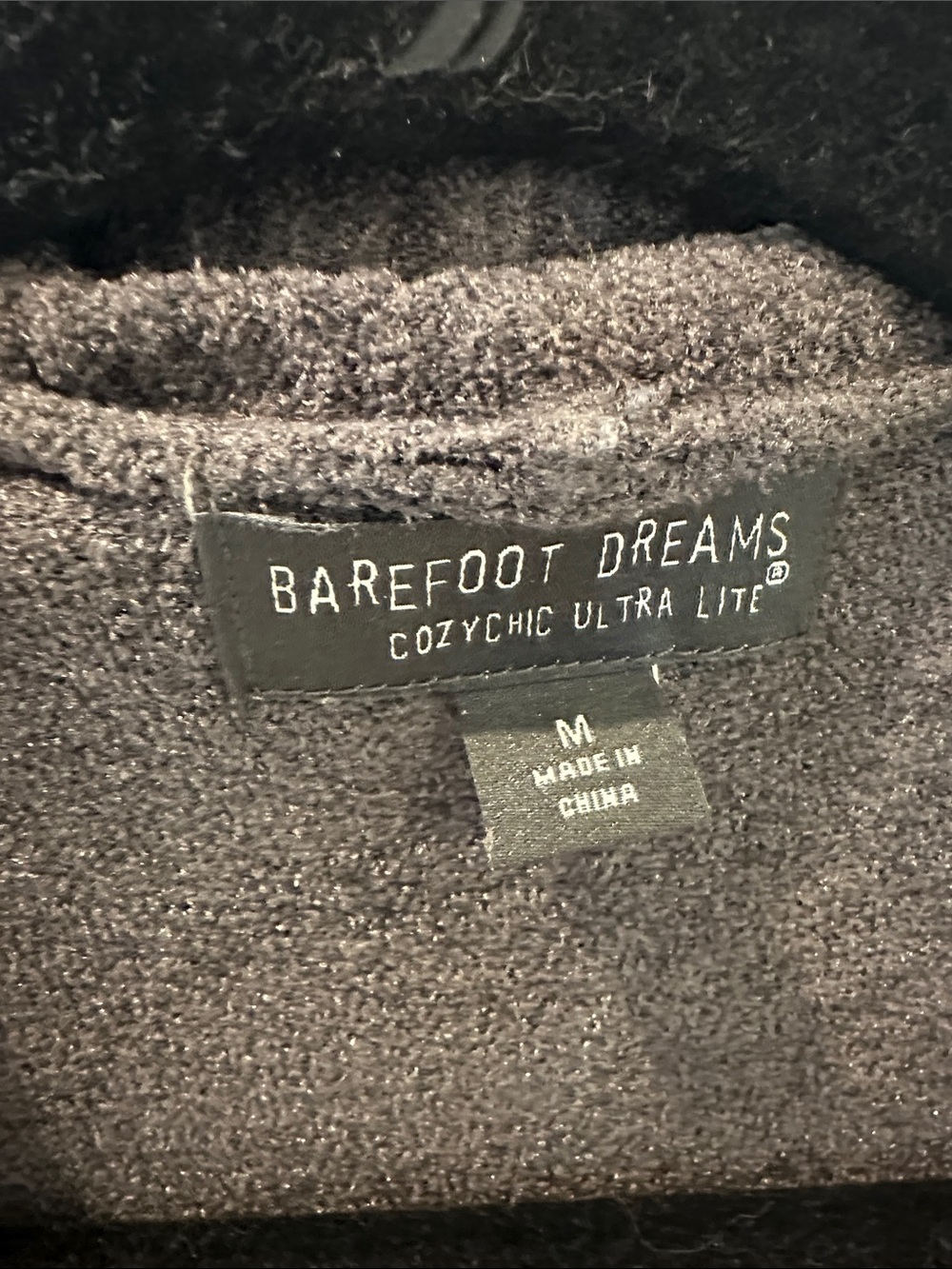 Barefoot Dreams Brown Open-Front Belted Cardigan - Picture 2 of 3